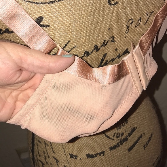 Sexy netting covered Adore Me bra - Picture 4 of 7